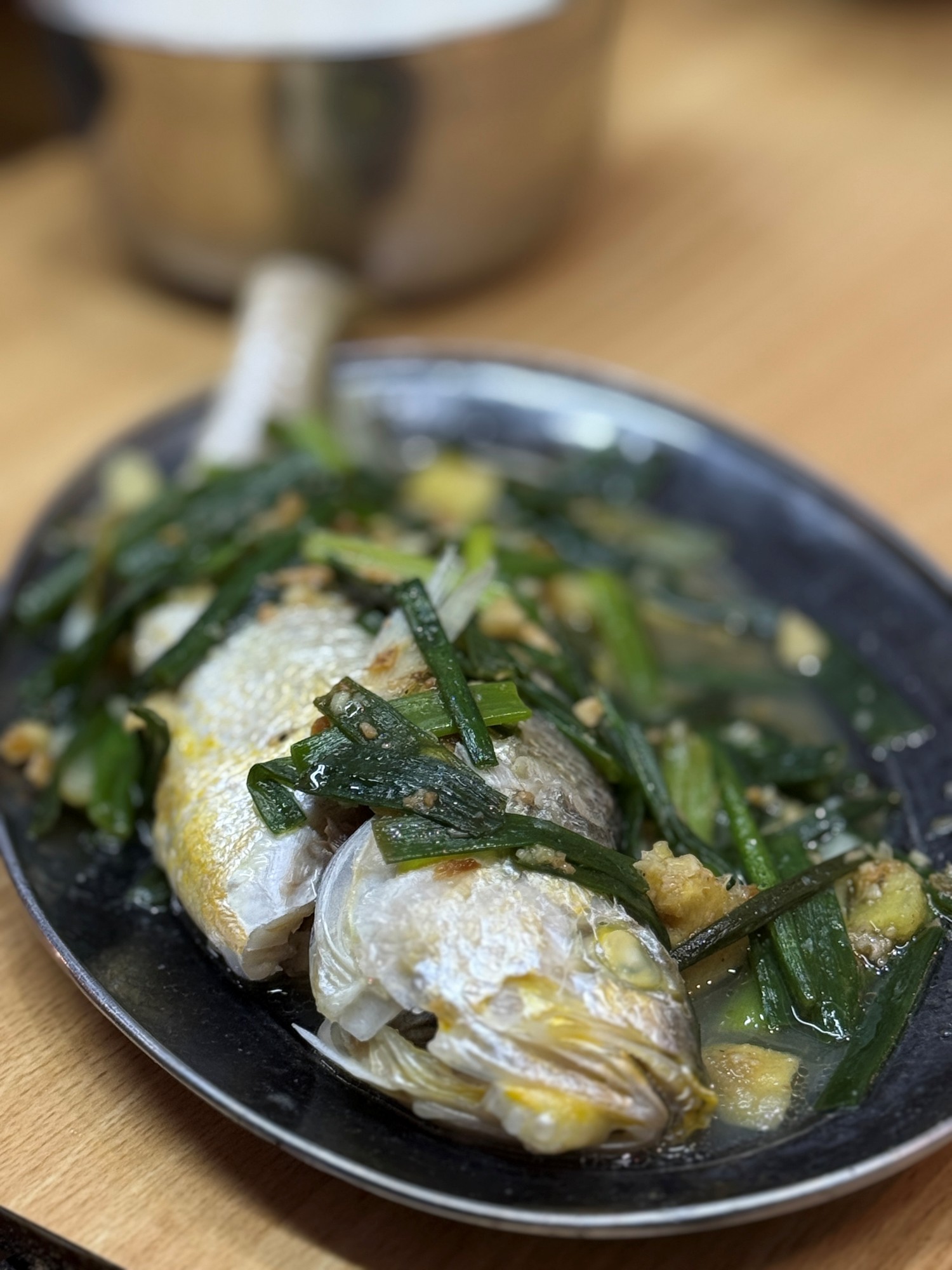 蒸し魚 5